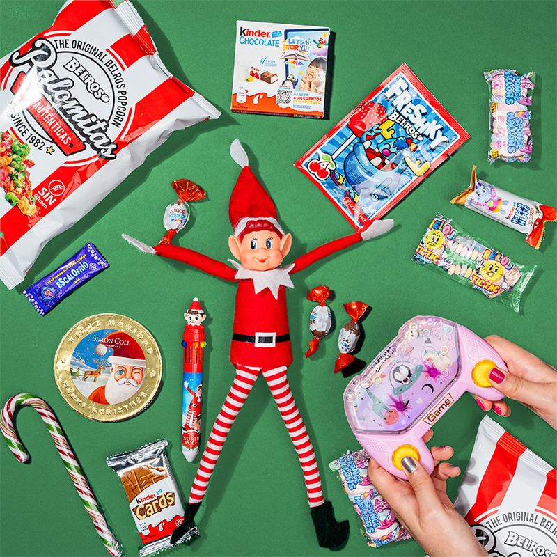 Pack Elfo Travieso Splash Consola Color Rosa